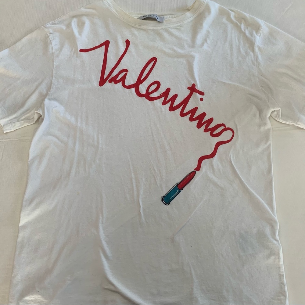 Zandra Rhodes for Valentino Lipstick Top